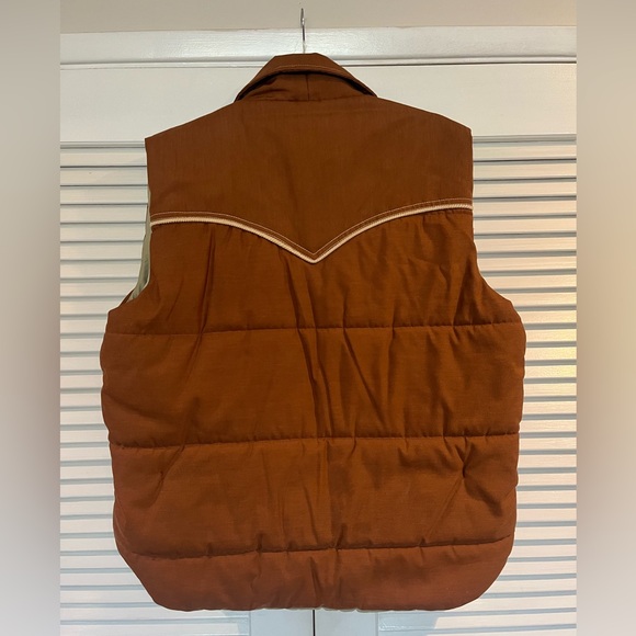 Vintage Double K Western Quilted Vest, Men’s 46 (L-XL) - Picture 2 of 4